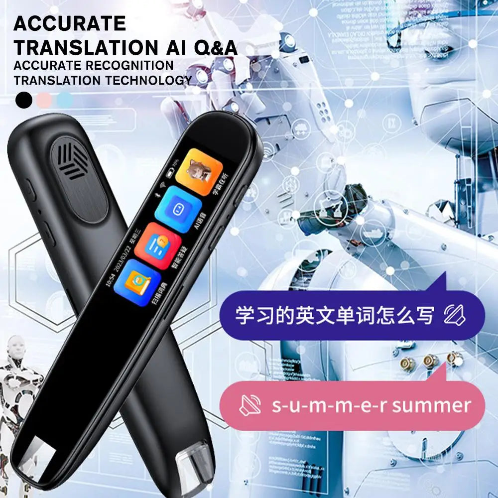 Translation Pen For Teacher Student Dictionary English Intelligent Scanning Point Reading